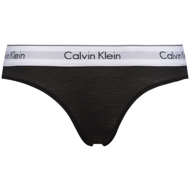 Calvin Klein Bikini slip F3787 001 Black/white waist