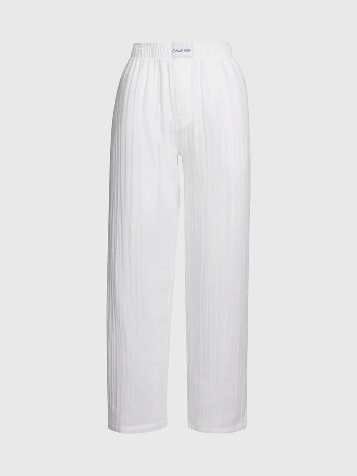 Calvin Klein Sleep Pants QS7140 100 White