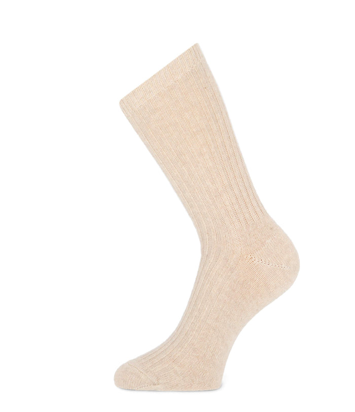 Dames - Herensok MM cashmere 82201 1200 Beige