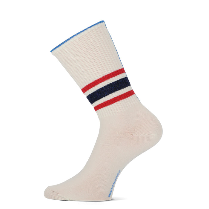 MarcMarcs Women Socks Lima 101012005 7002 Off White Red