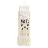 ABS text unisex homesock 15030 ofwh Off White