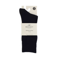 Basset Unisex Socks Merino Cas 31500 4990 Marine