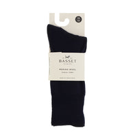 Basset Unisex Socks Merino Cas 31510 4990 Marine