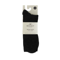 Basset Unisex Socks Merino Cas 31510 6900 Anthracite