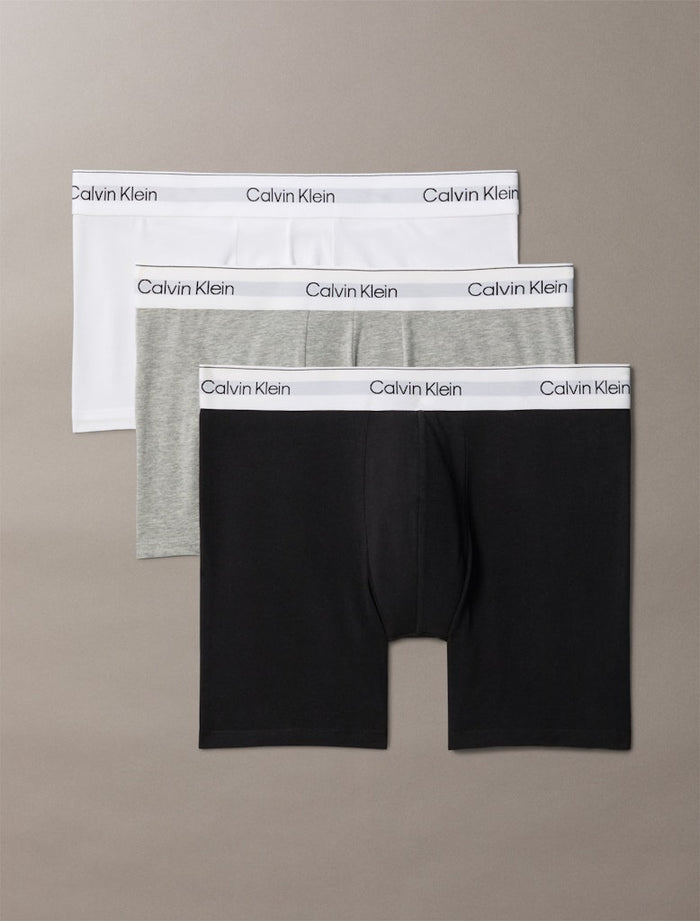 Boxer brief 3  long NB4394 MP1 White/black/grey