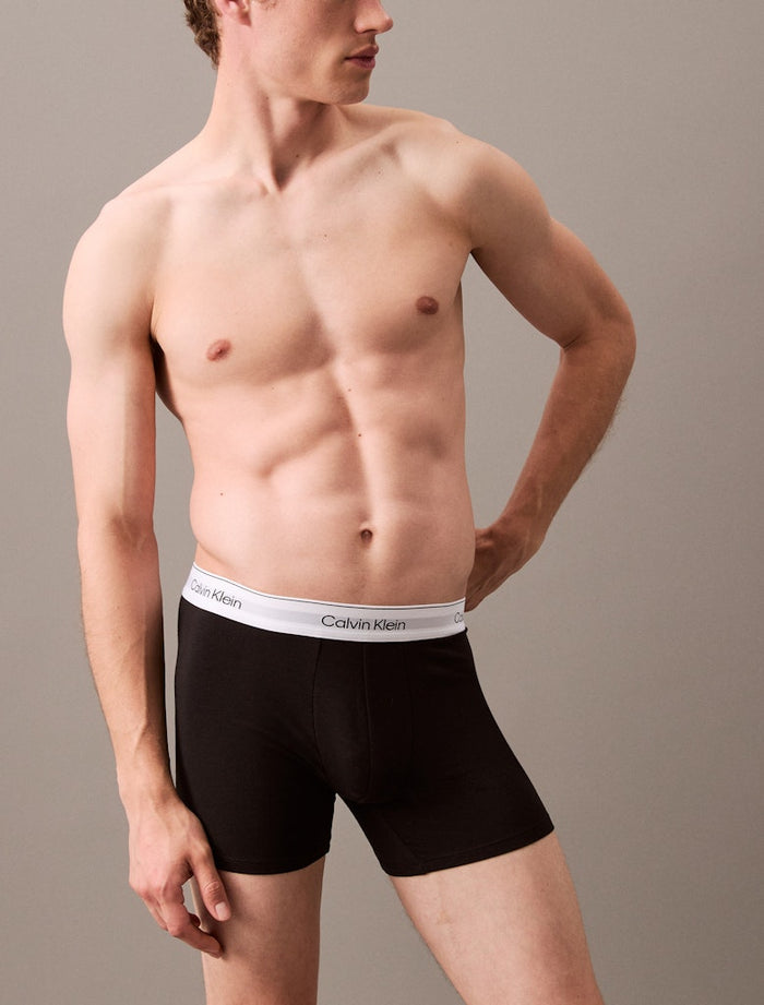 Boxer brief 3  long NB4394 MP1 White/black/grey