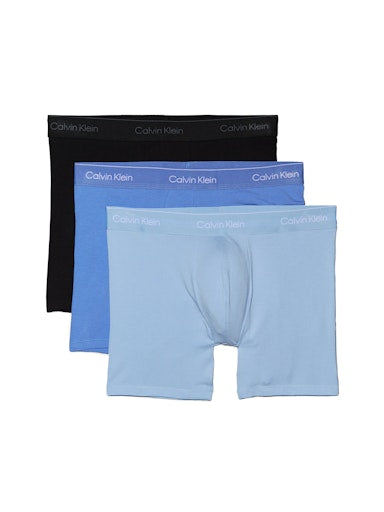 Boxer brief 3  long NB4394 W8O Black Blue Bell Glacier