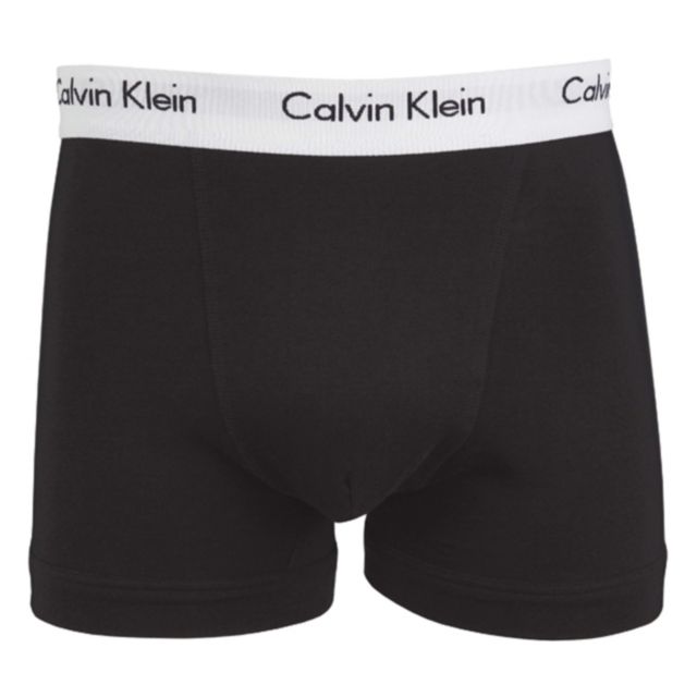 Calvin Klein Classic fit Trunk 3-pack U2662 001 Black/white waist