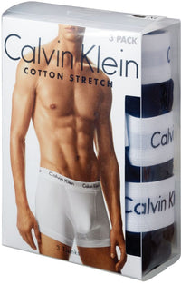 Calvin Klein Classic fit Trunk 3-pack U2662 4KU Blauw/Marine/Cobalt