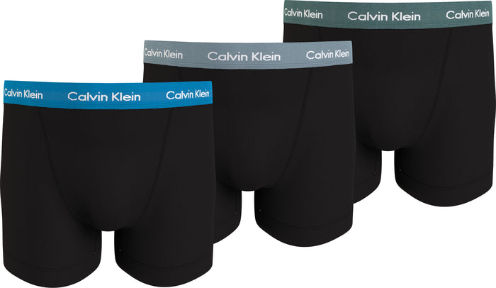 Calvin Klein Classic fit Trunk 3-pack U2662 N22 Blauw/arona/Sage Grn