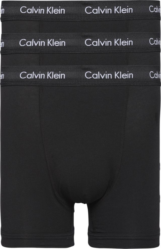 Calvin Klein Classic fit Trunk 3-pack U2662 WXB Black/black waist