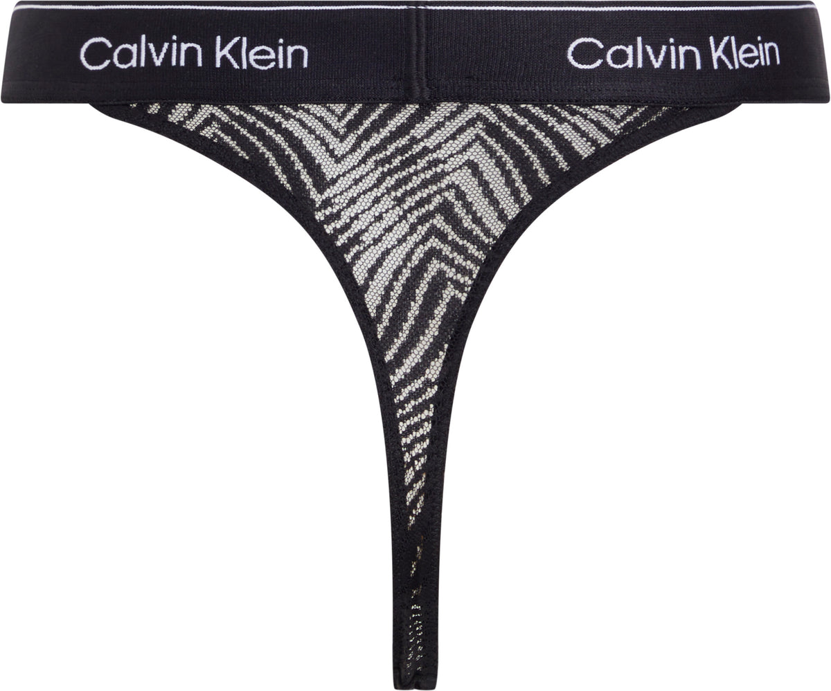 Calvin Klein String Thong QF7714 UB1 zwart