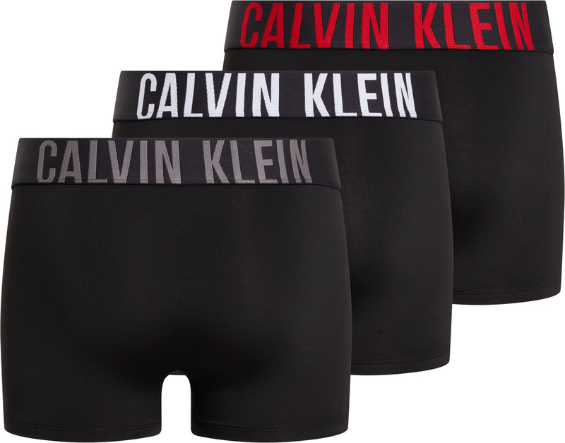 Calvin Klein Trunk 3-pack NB3775 Mez Blck/Gry Sky/Pomp Red