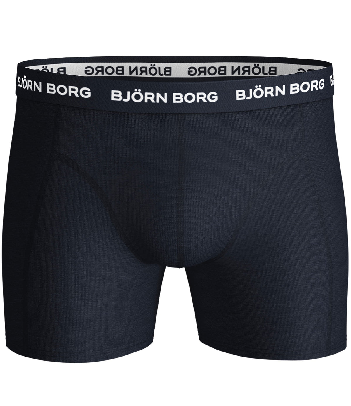 Cotton Stretch Boxer 3 Pack 9999-1024 71191 Marine Kobalt Black