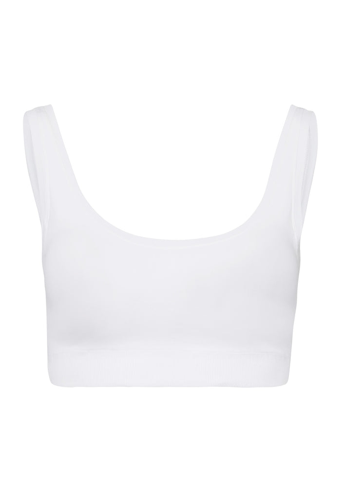 Croptop padded Touch Feeling  71806 101 White