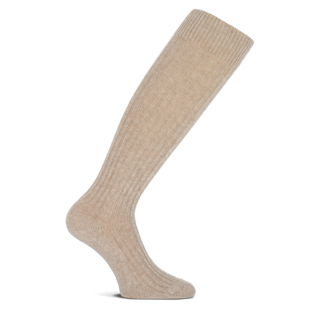 Dames kniekous cashmere MM col 82170 1200 Beige