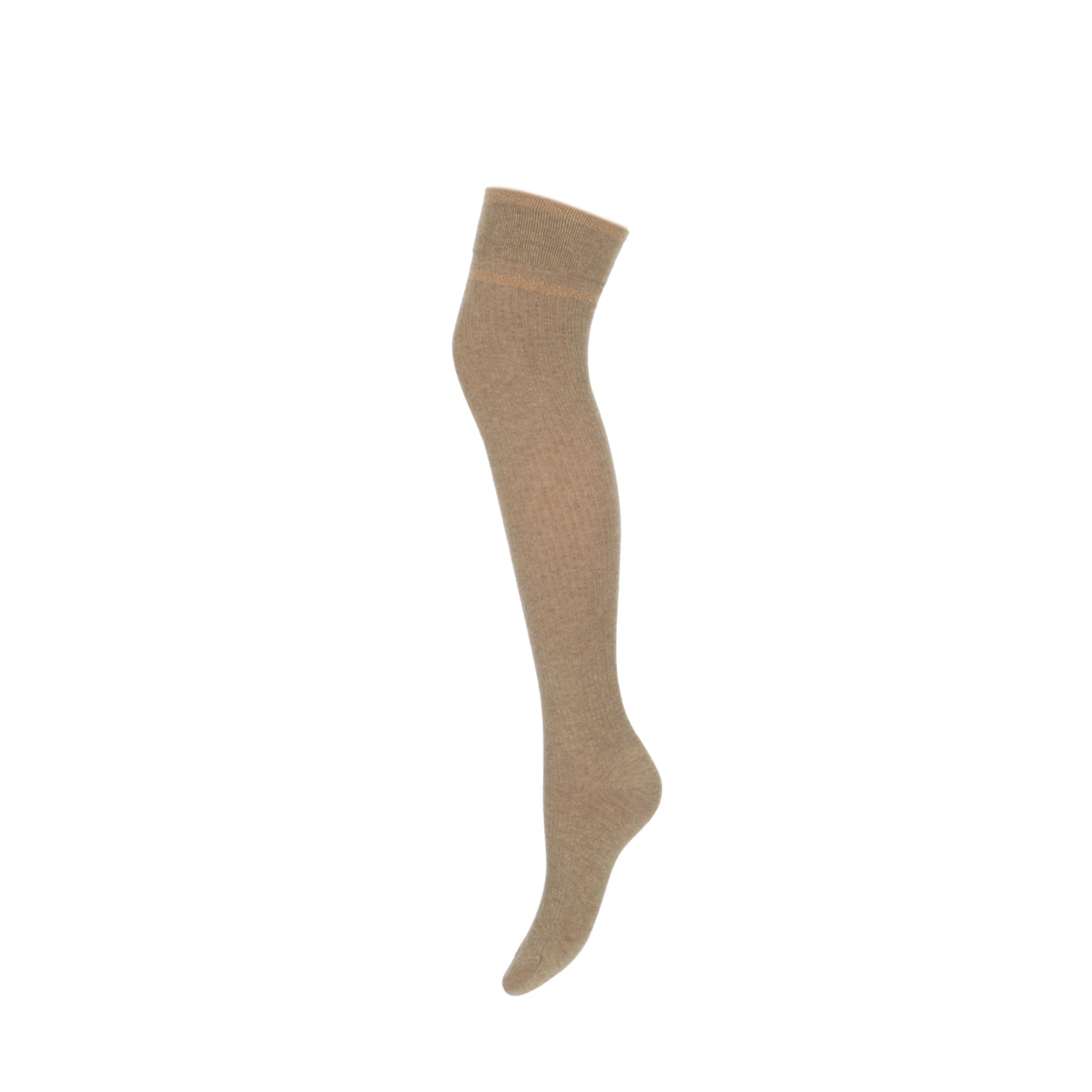 Dames overknee MM feline 82106 1251 Beige Beige Lurex