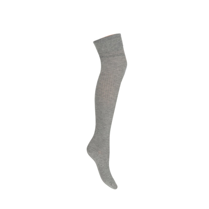 Dames overknee MM feline 82106 6501 Light Grey Light Grey Lurex