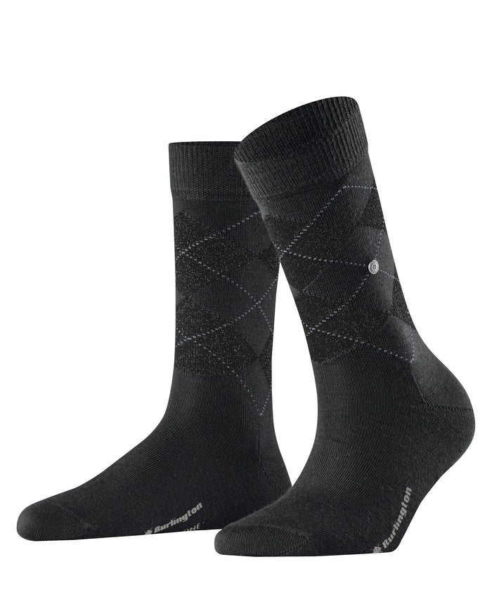 Damessok lurex marylebone 22182 3004 black