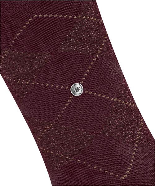 Damessok lurex marylebone 22182 8435 claret