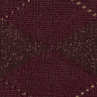 Damessok lurex marylebone 22182 8435 claret