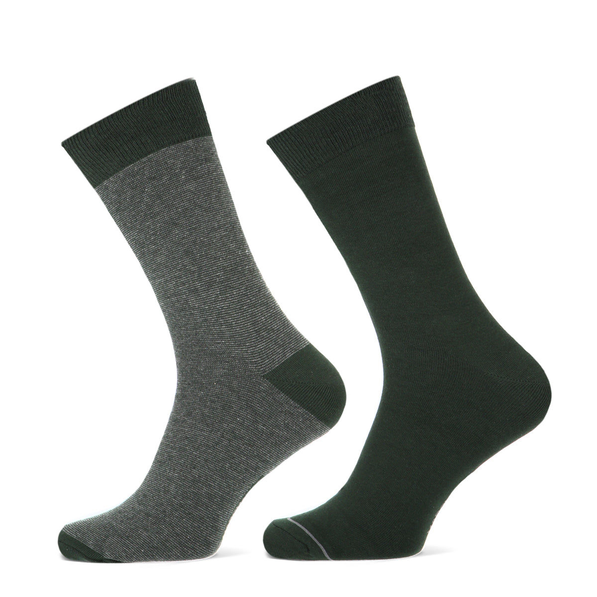 Herensok MM franklin cotton 2- 92165 2910P 2p 2x Dark Green