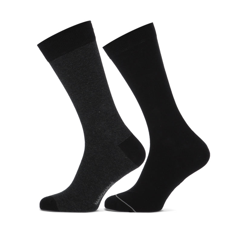 Herensok MM franklin cotton 2- 92165 6990P 2p 2x Black