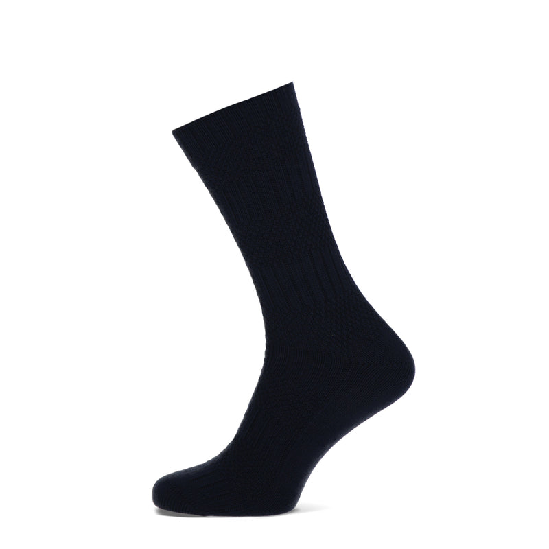 Herensok MM sem cotton 2-pack 92187 4990P 2p 2x Marine