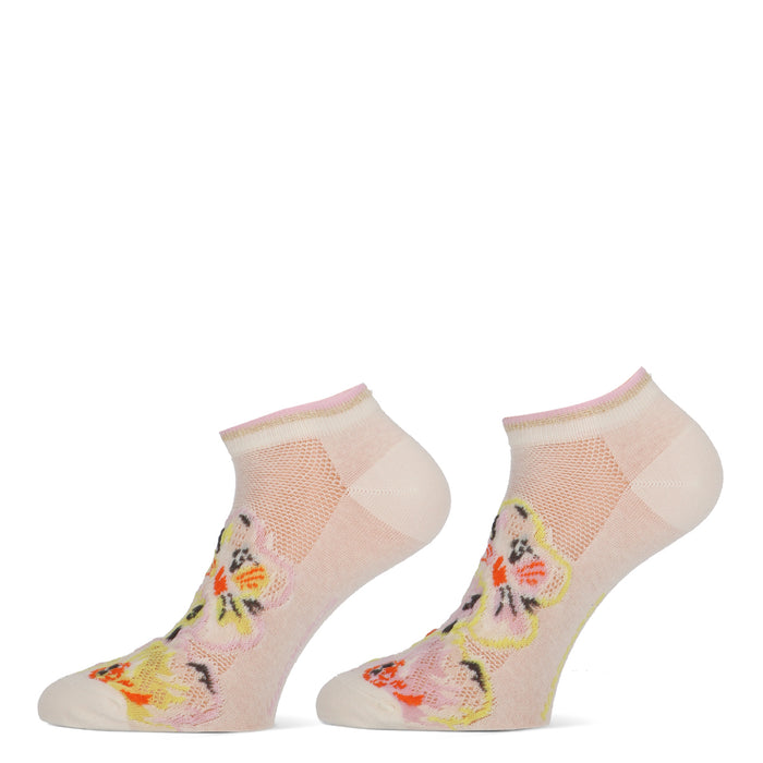 Ladies sneaker MM flora 2-pack 82181 1152P 2p Off White Pink