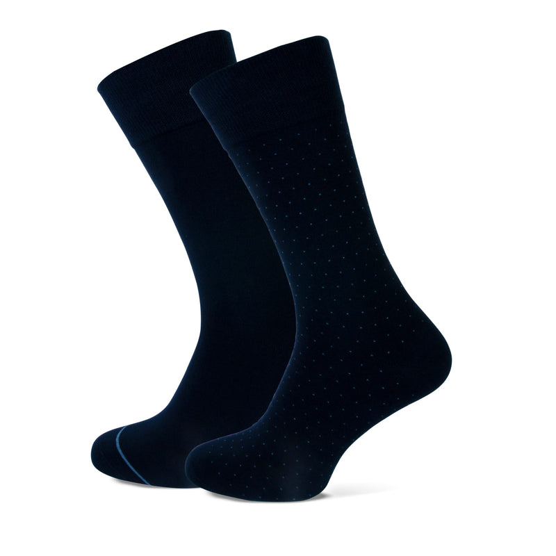 MarcMarcs Men Socks Alex 2-Pack 92112 4990P 2p 2x Marine