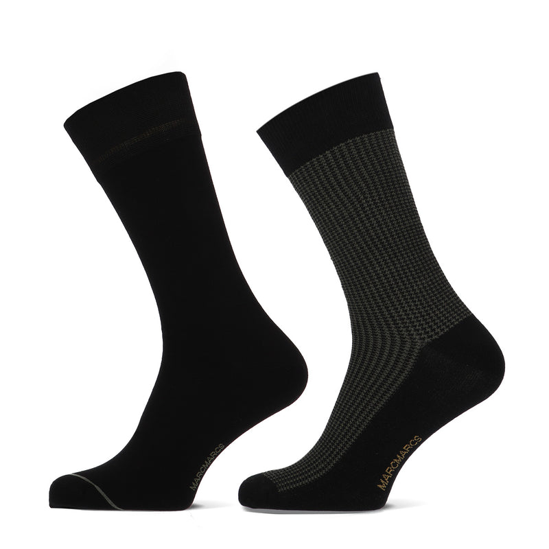 MarcMarcs Men Socks Kristian 2-Pack 101011047 6990P 2p 2x Black