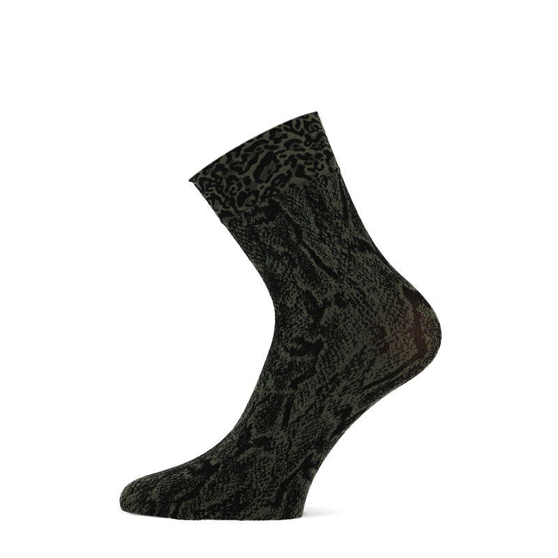 MarcMarcs Serpente 70den sock 87466 6929 black green