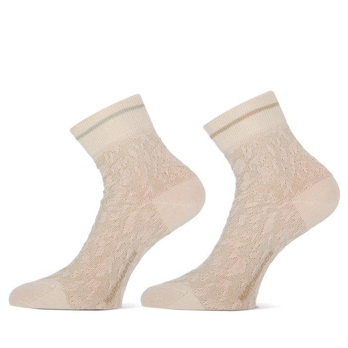MarcMarcs Women Short Socks Sammy 101012021 1105P 2p Cream