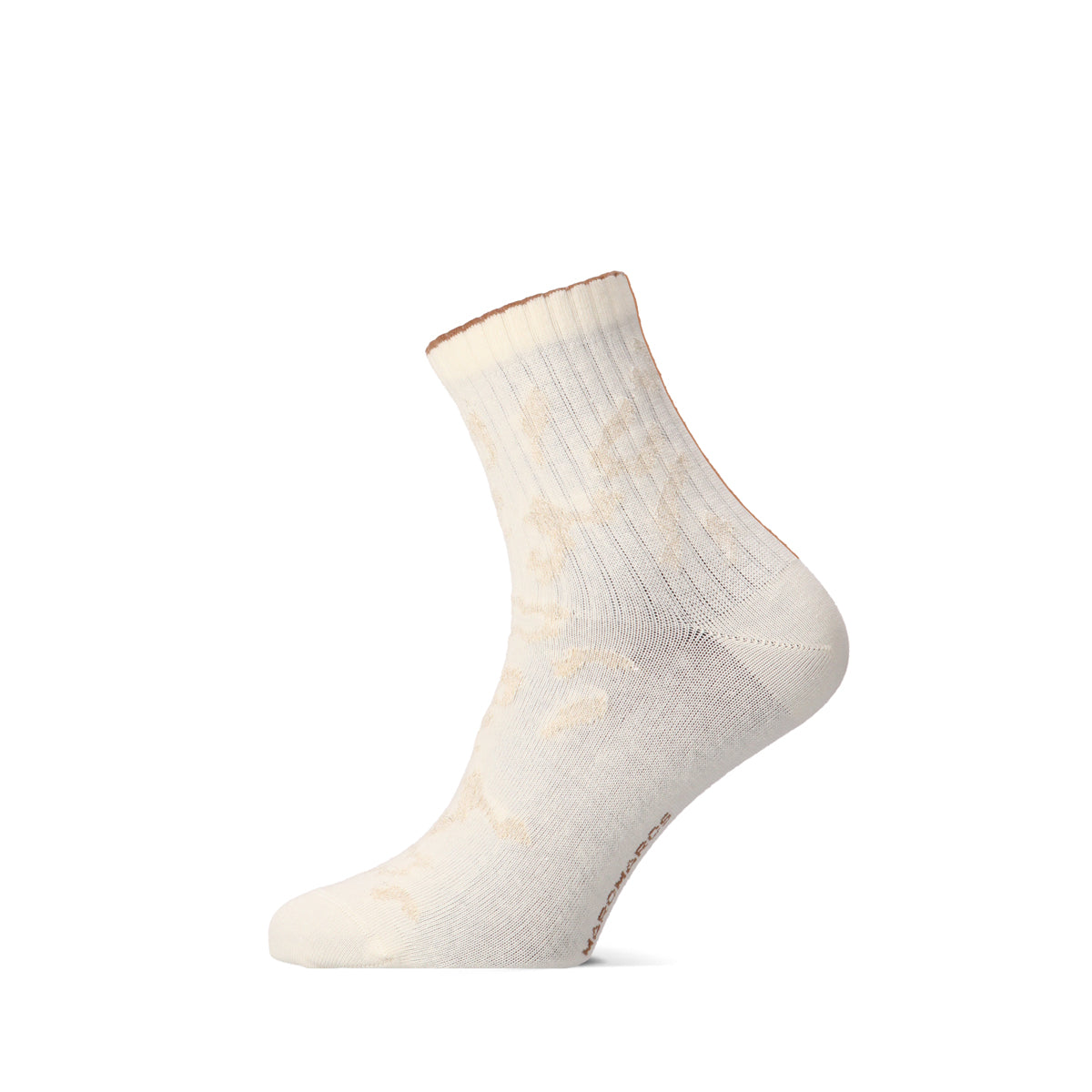 MarcMarcsWomenShortSocksValentin1010520157001P2pOffWhiteGoldLPinkBrown__2
