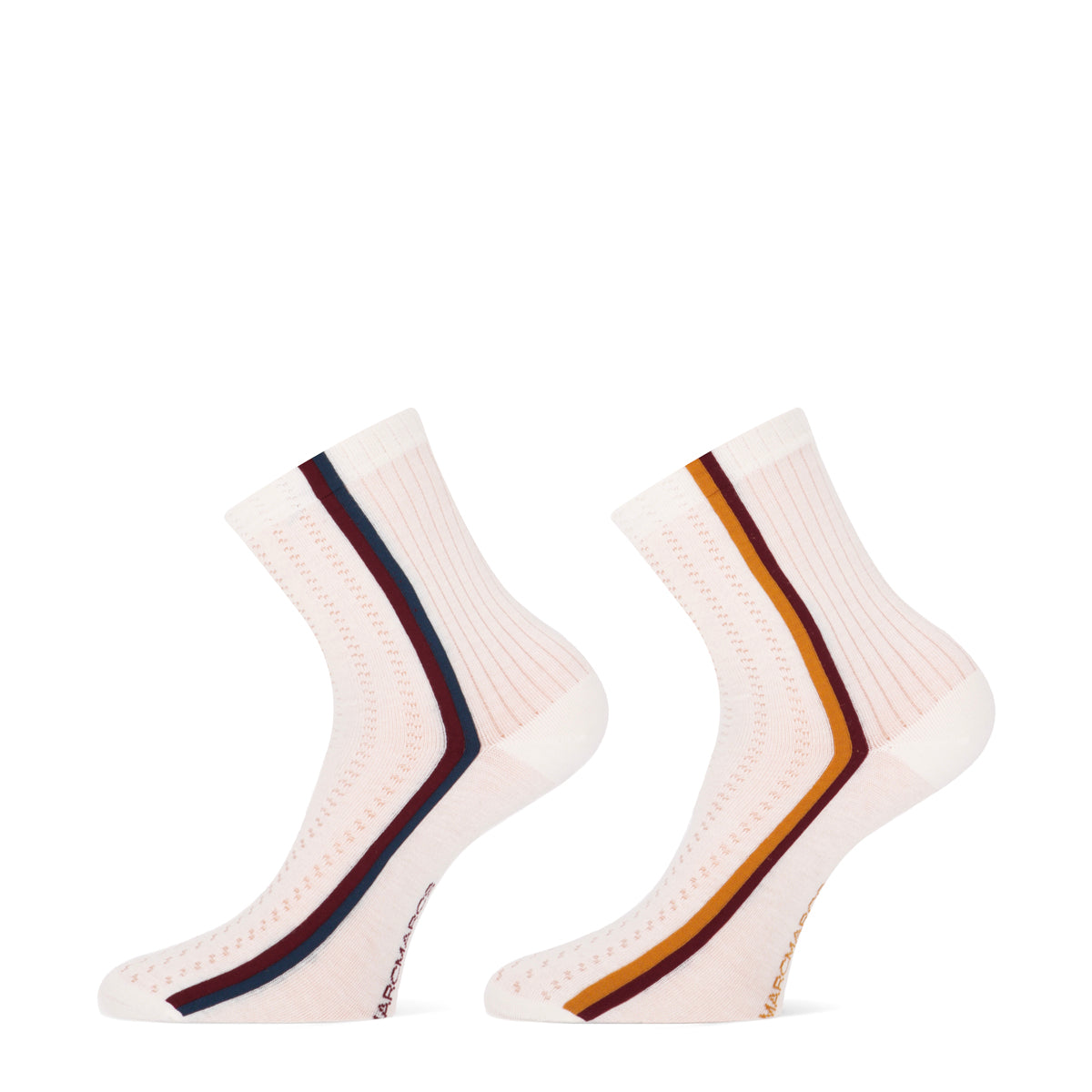 MarcMarcsWomenShortSocksViolet21010520147001P2pOffWhiteDRedCinnamon__1