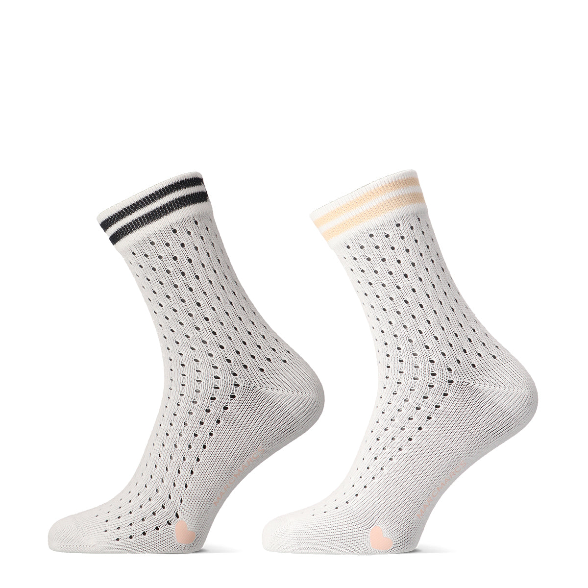 MarcMarcsWomenShortSocksViv2-Pa1010520117000P2pOffWhiteBlackBeige__1