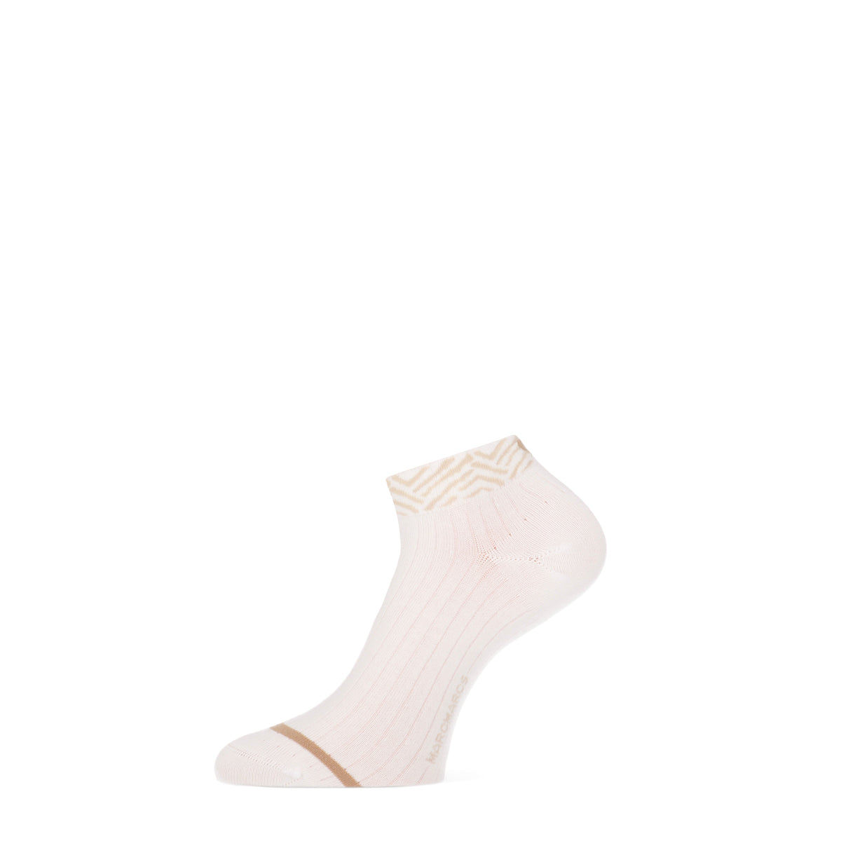 MarcMarcsWomenSneakerSocksVicky1010320157000P2pWhitePebbleSand__3