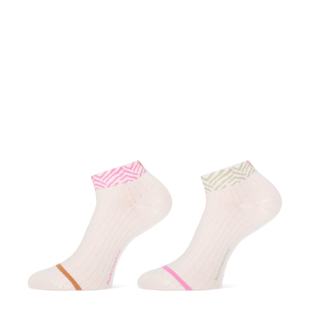 MarcMarcsWomenSneakerSocksVicky1010320157002P2pOffWhiteFuchiaSage__1