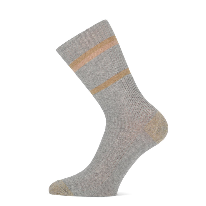 MarcMarcs Women Socks Sienna 2-Pack 101012017 6550P 2p Middle Grey