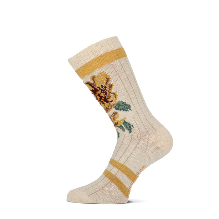 MarcMarcs Women Socks Simona 101012022 1100 Off White Yellow