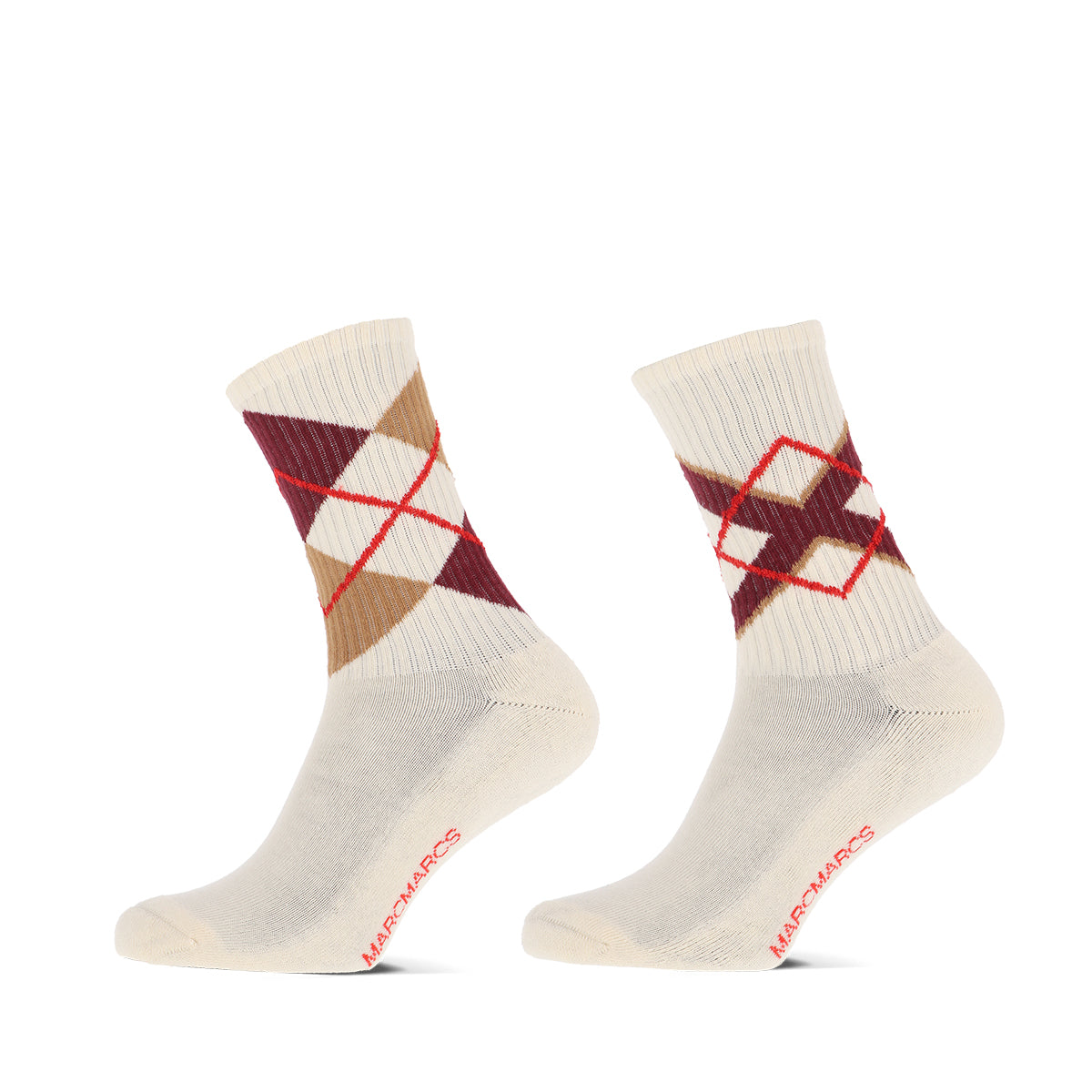 MarcMarcsWomenSocksTamsy2-Pack1010120427000P2pCreamWineRed__1