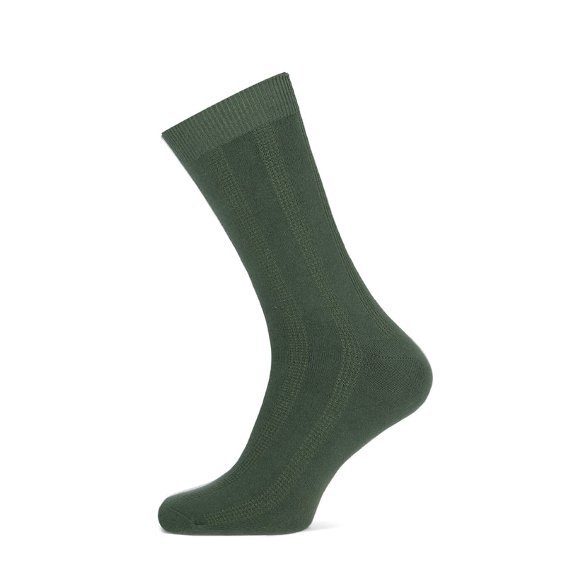 Mens sock MM bob cotton 2-pack 92198 2400P 2p 2x Green