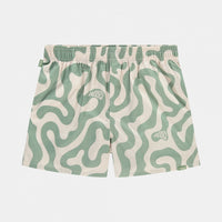 Pockies Shorty Green Swirls  Green Swirls  Green  Green