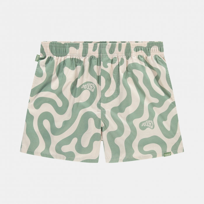 Pockies Shorty Green Swirls  Green Swirls  Green  Green