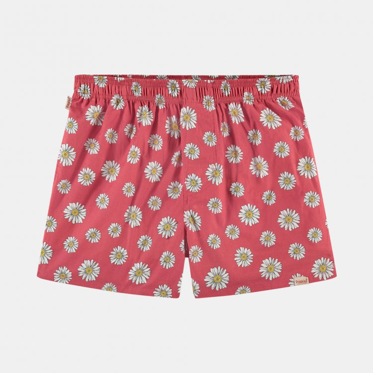 Pockies Shorty Red Flowers Red Flowers  Red Red