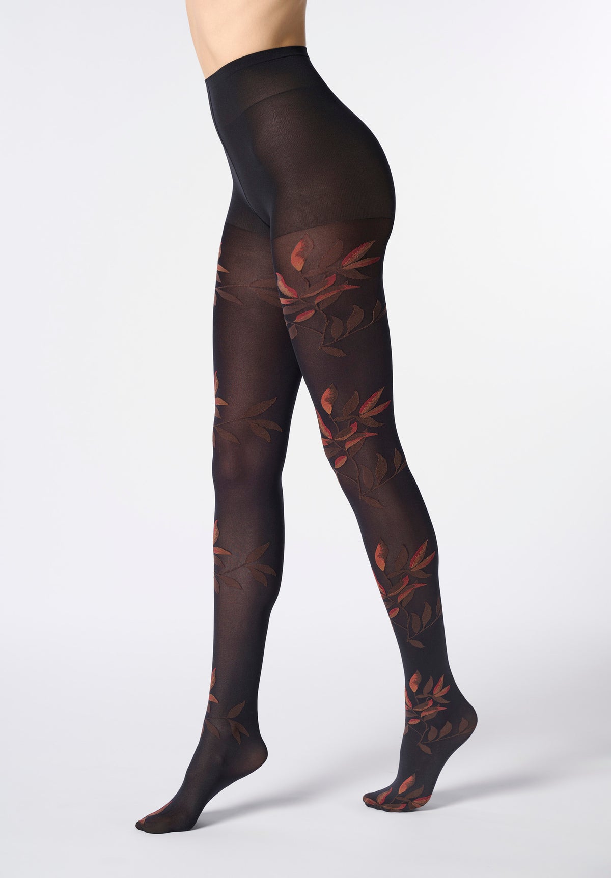 Shaded Leaves 50 Panty VOBC68257 9999 Black black