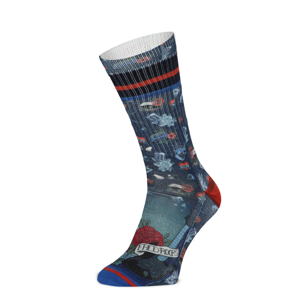 Socks XPOOOS & AFNF tattoo roc 63055 7000 ass