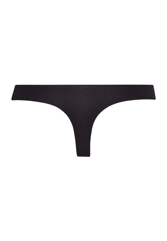 Thong Invisible Cotton 71225 19 Black