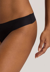Thong Invisible Cotton 71225 19 Black