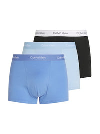 Trunk Boxer 3 Pack  NB4286 W8O Black Blue Bell Glacier